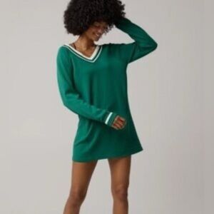 aerie | Dresses | New Aerie Reversible Black Knit Ribbed Mini Dress 3387 |  Poshmark